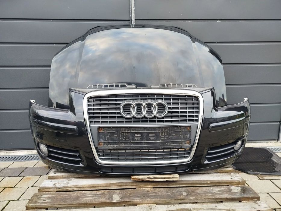 Audi A3 8P maska przednia  błotnik lampy LZ9Y