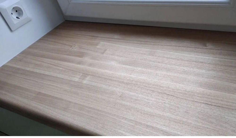 Подоконники из бука и дуба