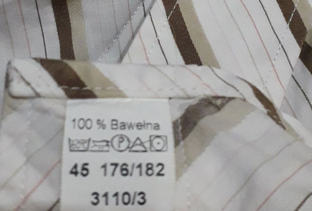 Koszula męska z długim rękawem Wólczanka