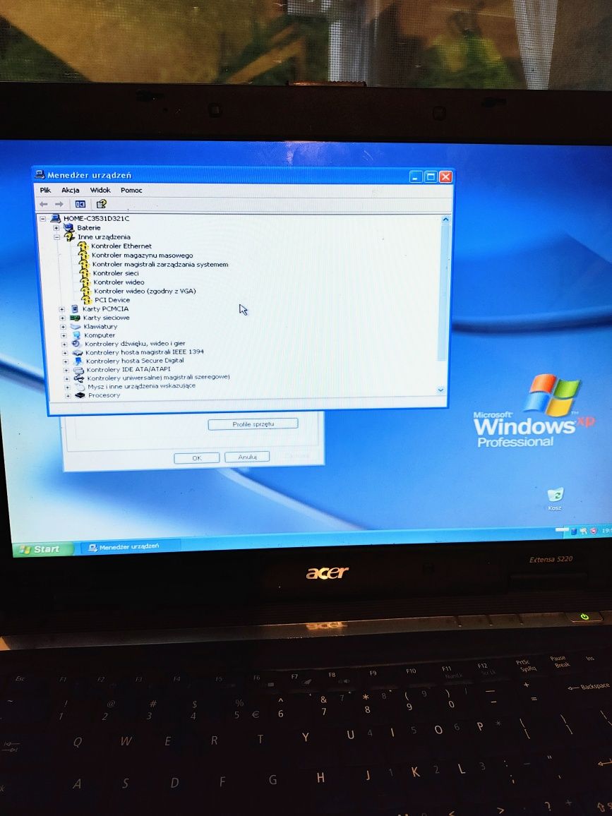 Laptop Acer Extensa 5220 Windows