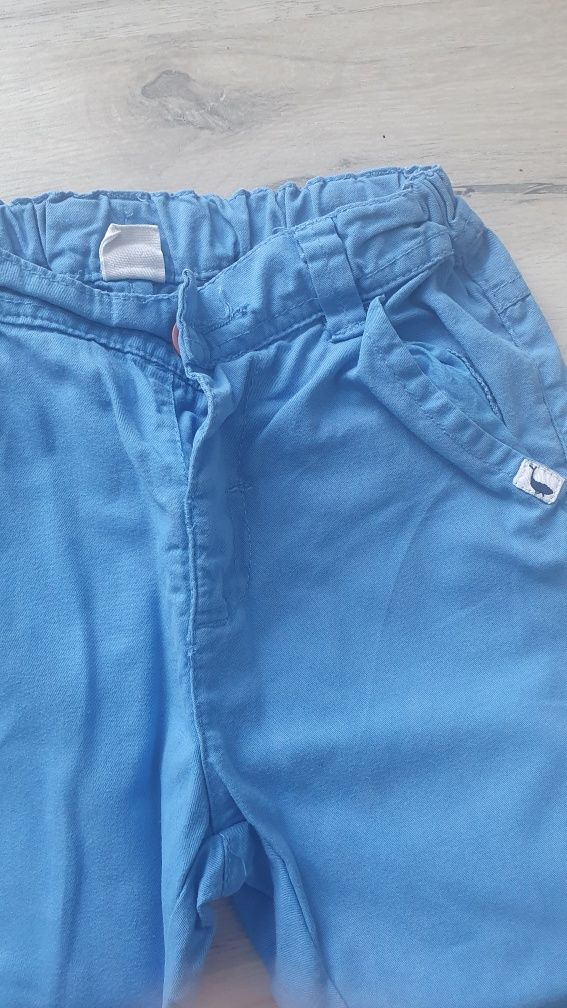 Spodnie niebieskie 92 Smyk