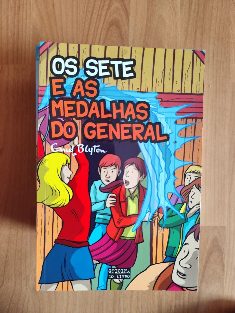 Coleção "Os Sete" de Enid Blyton