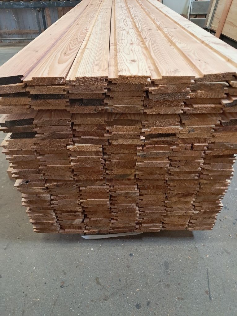 Deska elewacyjna modrzew 22 x 115mm , elewacja .