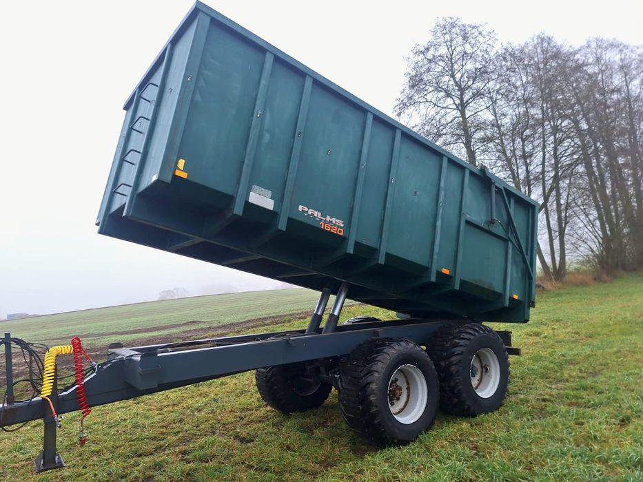 Przyczepa Tandem skorupowa Palms Trailer 16 t nie 12t 14 t  skorupa