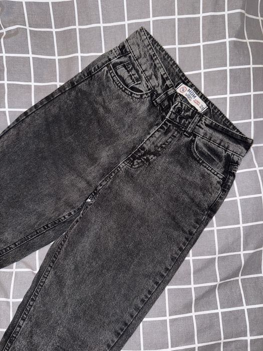 Джинси mom сірі жіночі