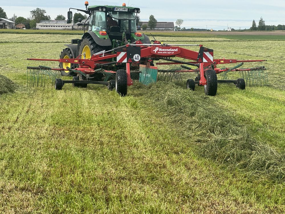 Zgrabiarka Kverneland  9476 c jak nowa pottinger claas kuhn fella