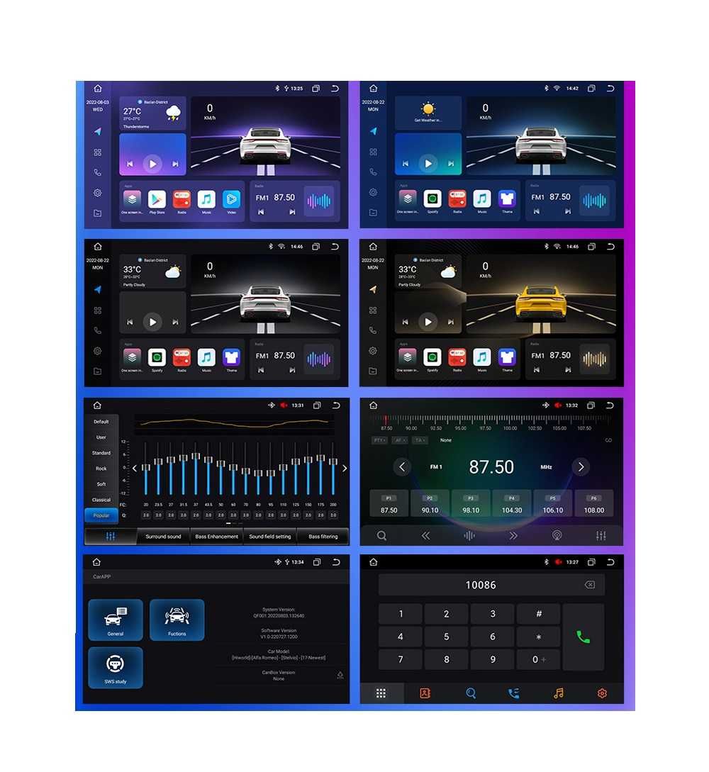 Radio FM RDS DAB+ CarPlay Android GPS WiFi USB MP3 BMW E46 75 Rover 75