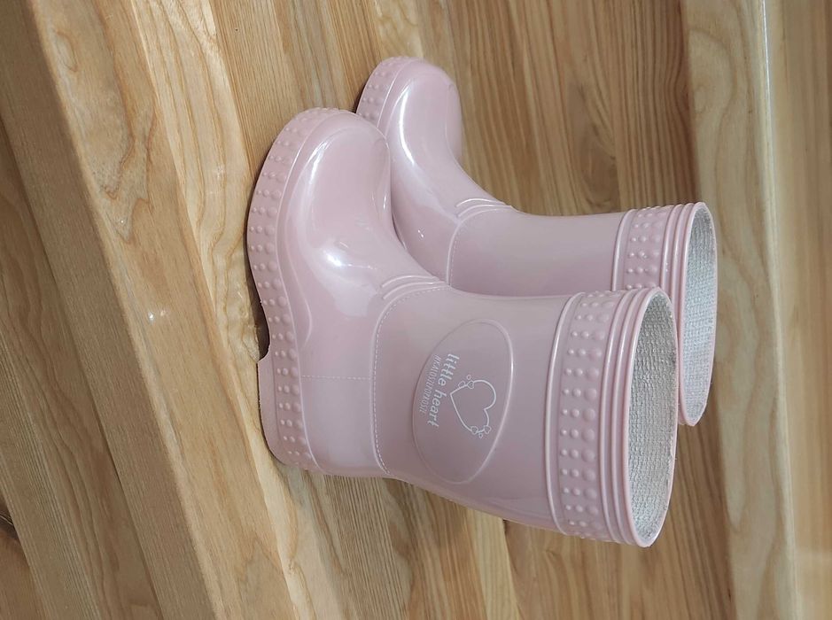 Kalosze Kaloszepoprosze, rozmiar 21/22 Sweet Dreams Serce - brudny róż