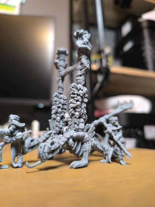 Tomb king screaming skull catapult jak tow fantasy gw