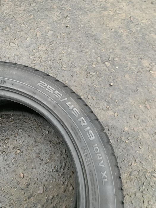 Шини 255/45 R19 пара Nokian 2021p зима 6,3мм