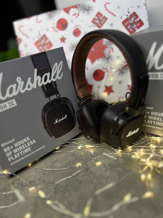 Marshall Major IV Brown — фірмовий звук, класичний стиль