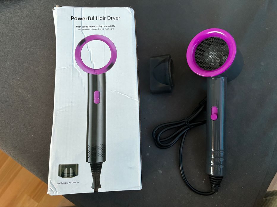 Suszarka w stylu dajson do włosów 3 prędkości nakładka nowa nieużywana