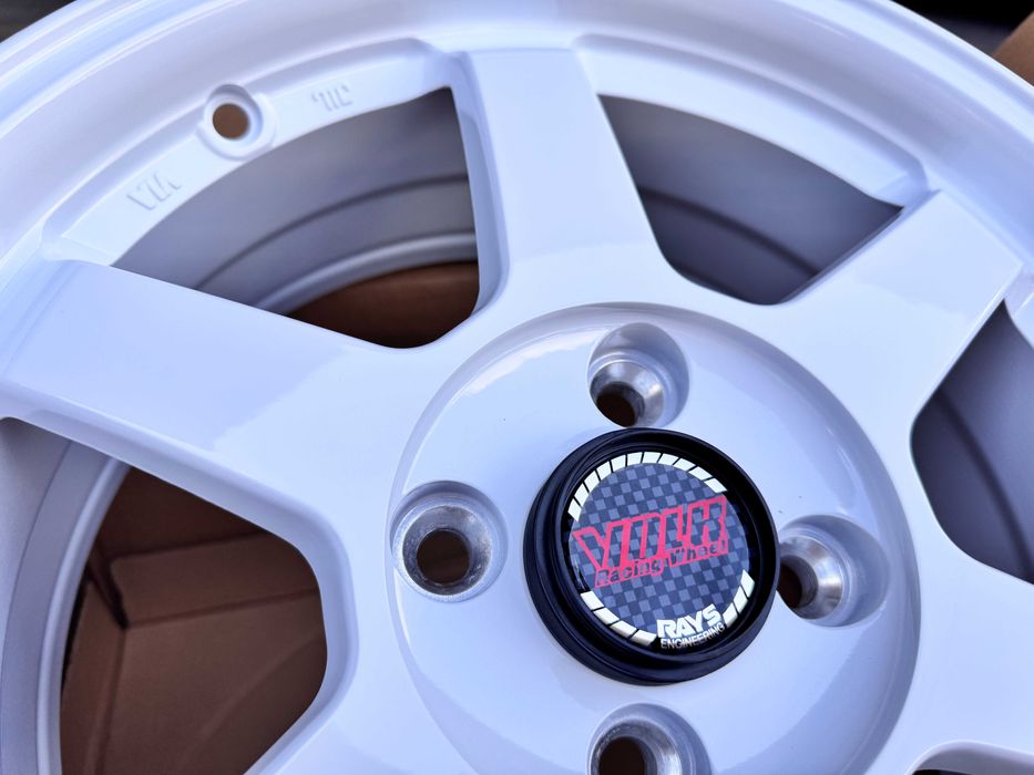 Білі Нові диски R15 4x100 6.5j et35 Renault VW Opel BMW Honda Suzuki