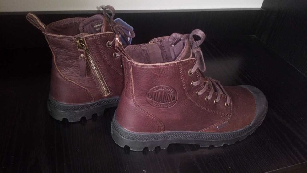 Черевики шкiрянi  Palladium Unisex's Combat Boots Ankle