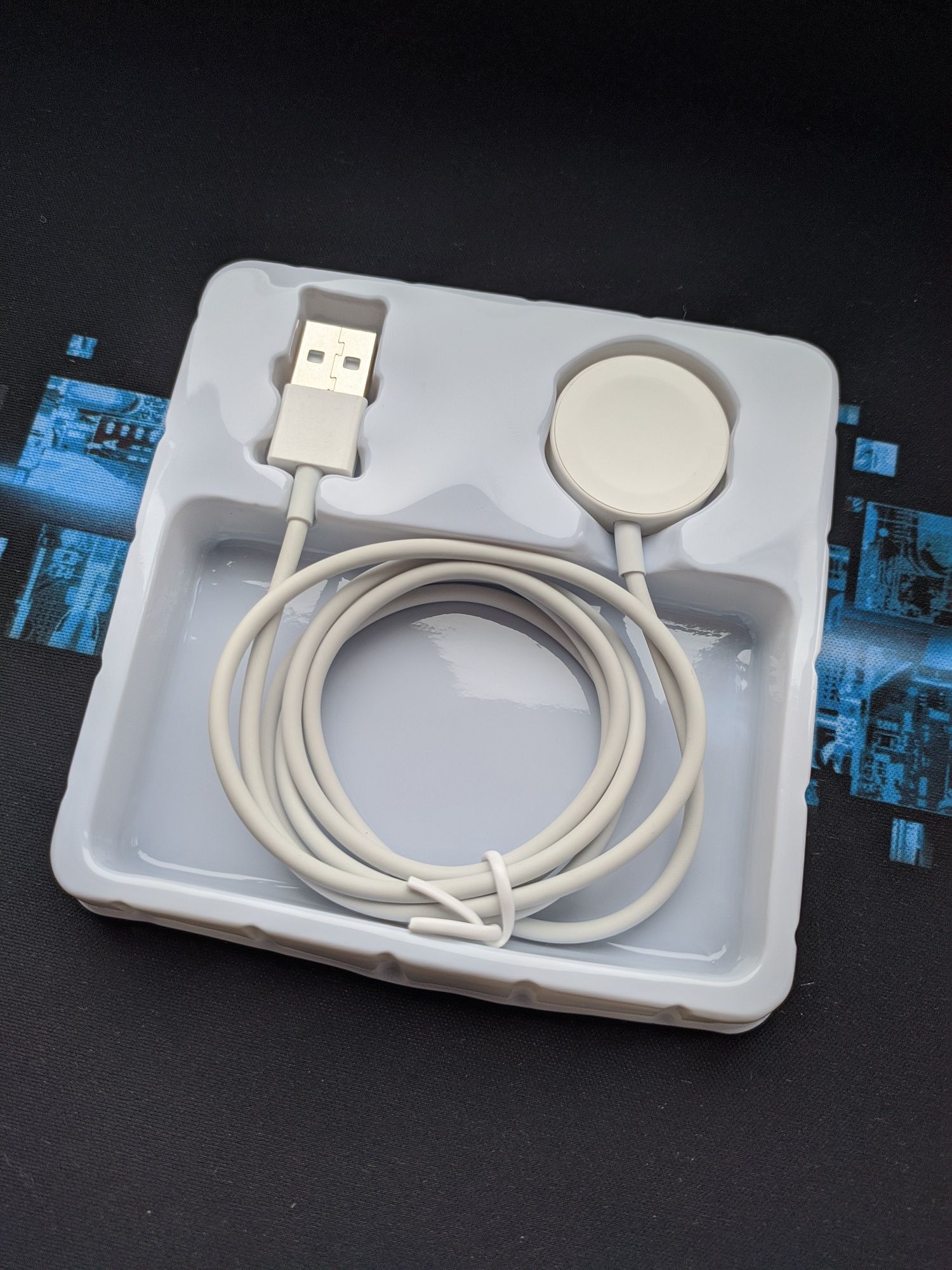 Бездротова Зарядка кабель Apple Watch епл воч шнур магнітна USB юсб