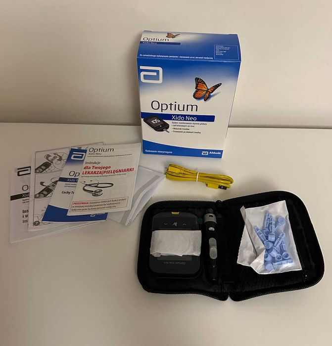 Optium Xido NEO - glukometr - glukoza | ciała ketonowe