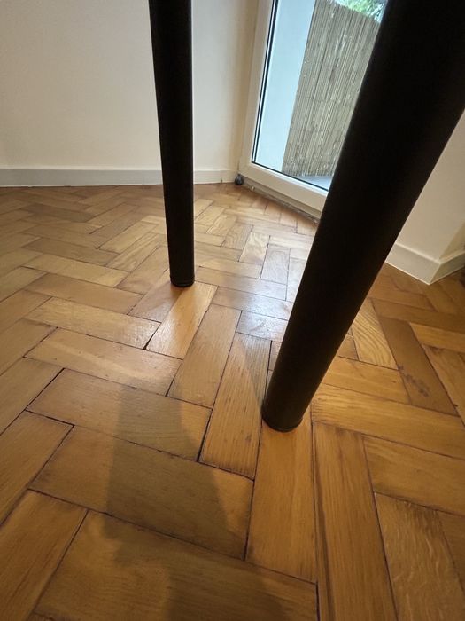 Czarne Biurko 120x60 stan bdb.