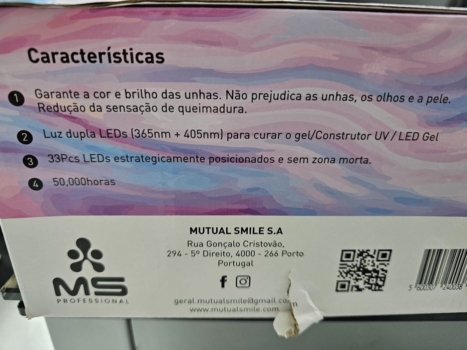 Uv/led forno para unhas de gel...