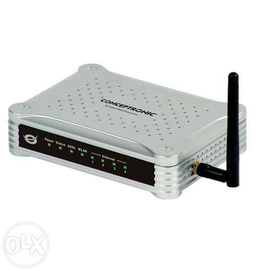 Router conceptronic wireless 54mbps adsl2+