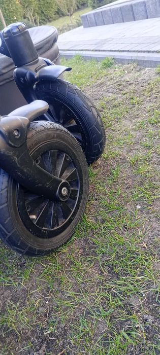 Wózek Jedo, koła pompowanie