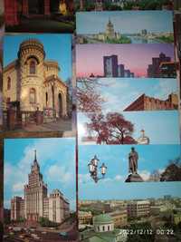новый набор коллекционных фотооткрыток. Москва, 1985 год. СССР