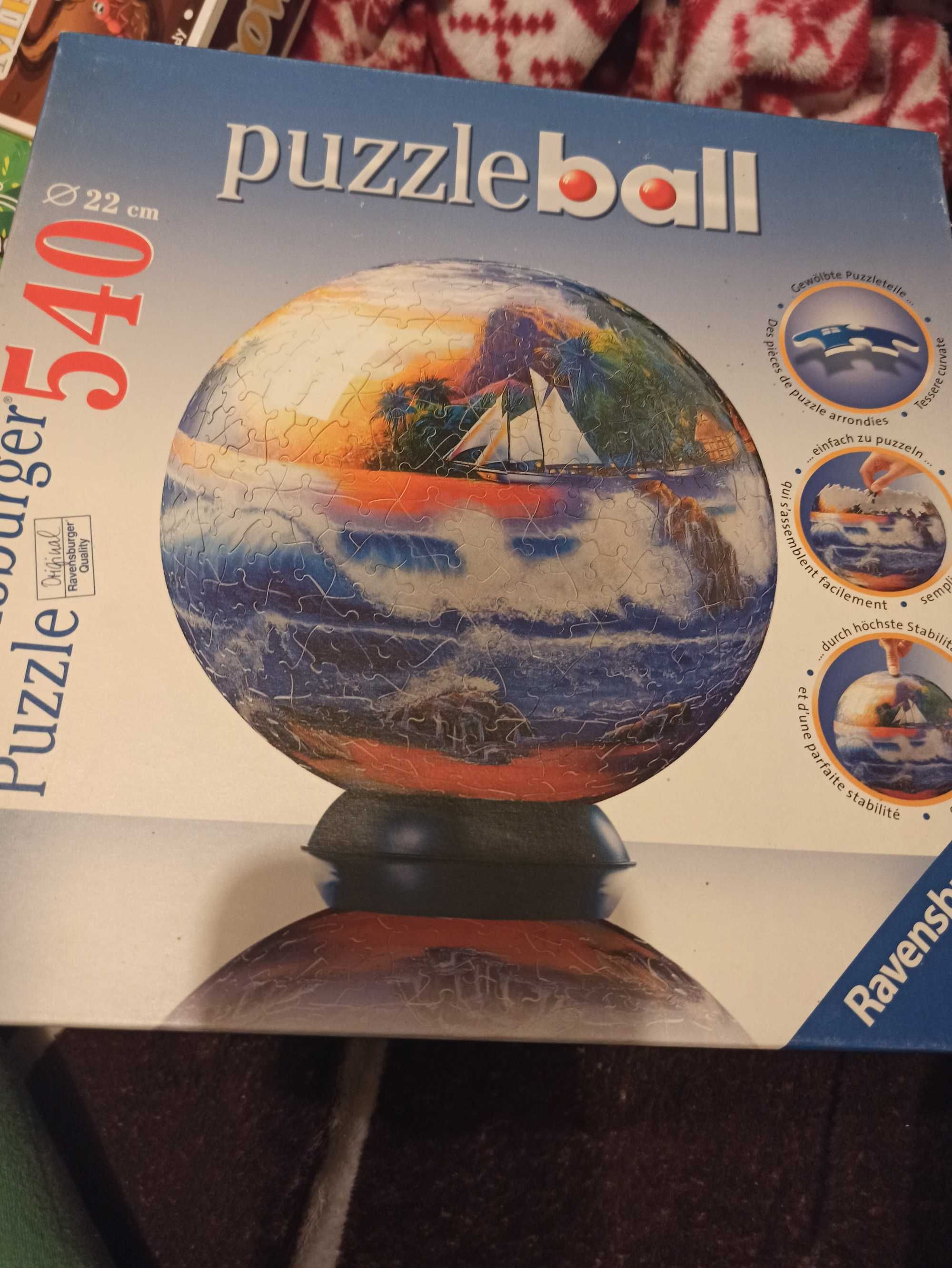 Ravensburger Puzzle ball 3D 540 el.