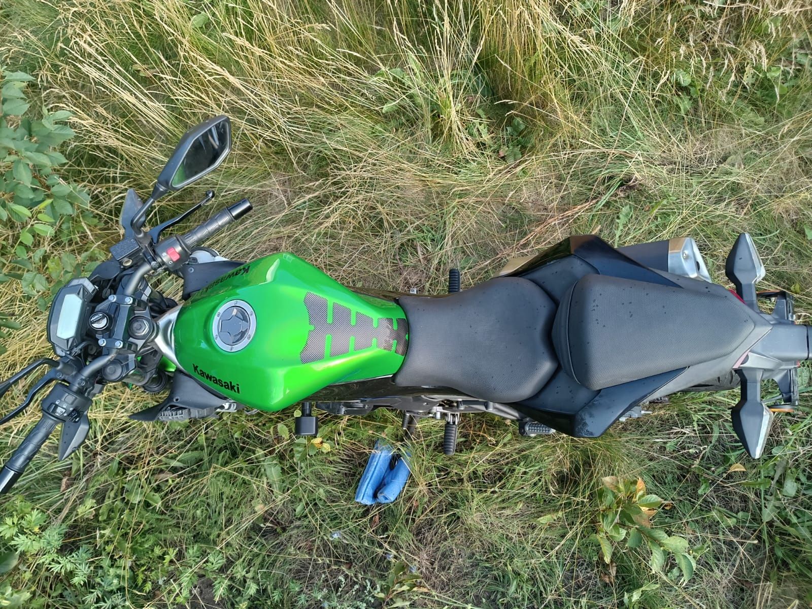 2021 Kawasaki Z125 powierzchowne uszkodzenia sprawne technicznie