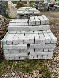 Kamień Dekoracyjny Palisada Granitowa 33 cm, 50 cm Szary Granit