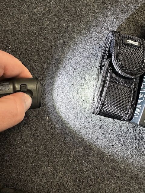 latarka walther efa2 300l , red light tactical ipx7 nowa