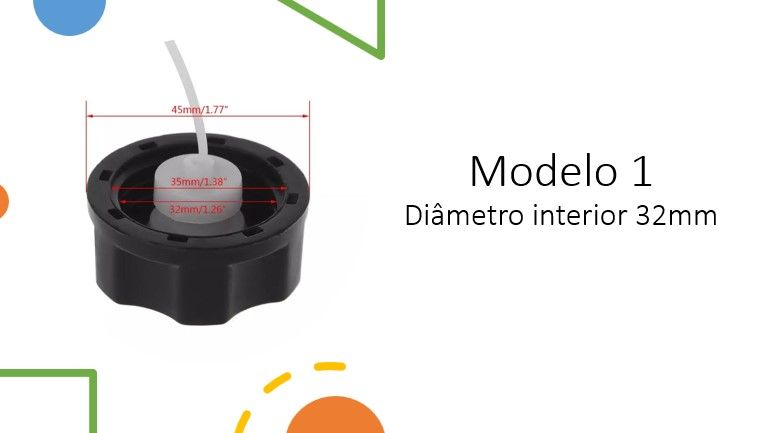 Tampão da gasolina para roçadora e outras máquinas