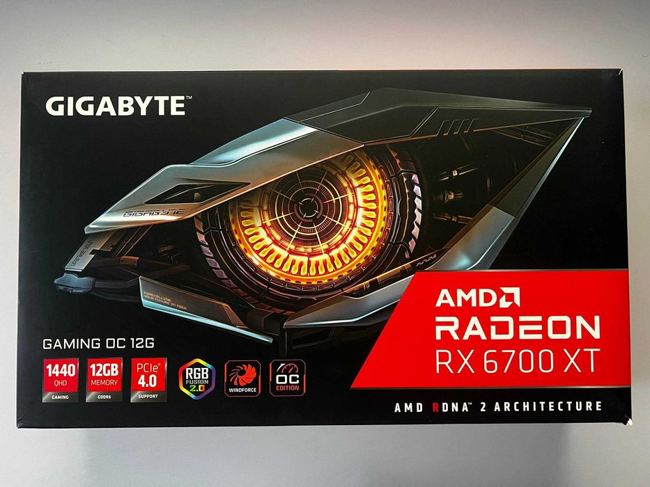 Відеокарта GIGABYTE Radeon RX 6700 XT GAMING OC 12G