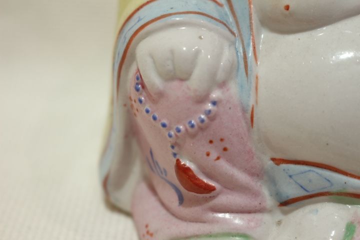 Buda Sorridente Porcelana Chinesa Família Rosa Marcado XX 13 A