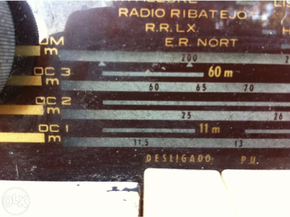 RÁdio a vÁvulas de 1956