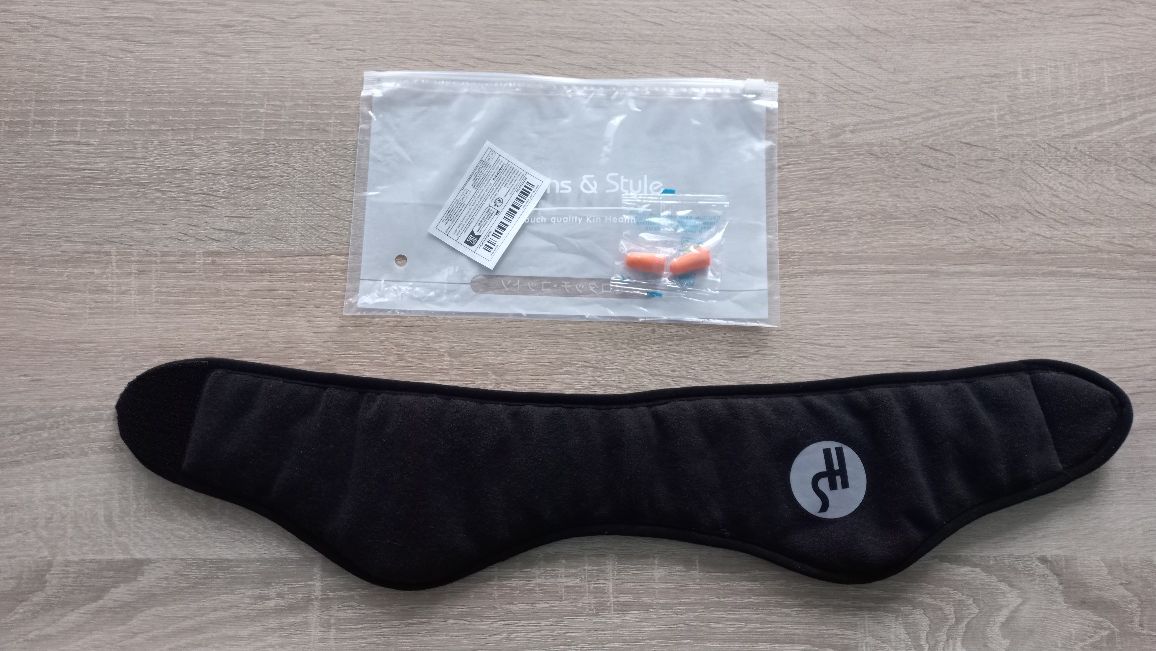 nowa- opaska wyciszająca, sportowa + zatyczki do uszu/ unisex