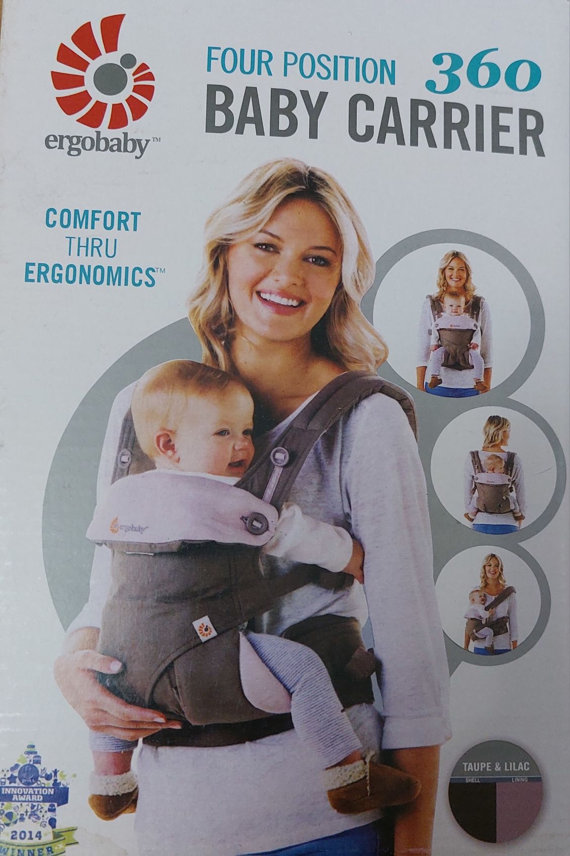 Ергорюкзак, переноска, слінг ergobaby carrier 360