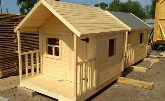 Будинок для дітей. Детский деревянный домик. Детский домик из дерева