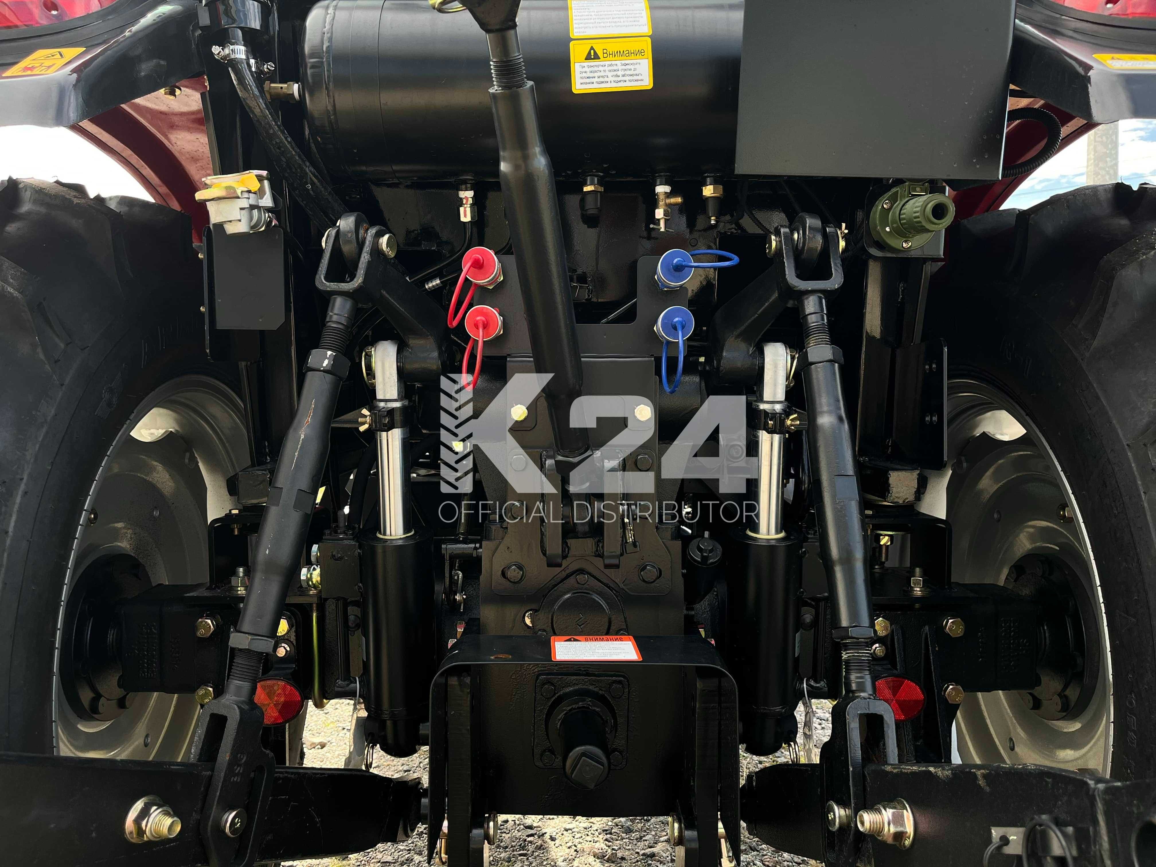 Трактор YTO NMF 554 X, колісний трактор Юто