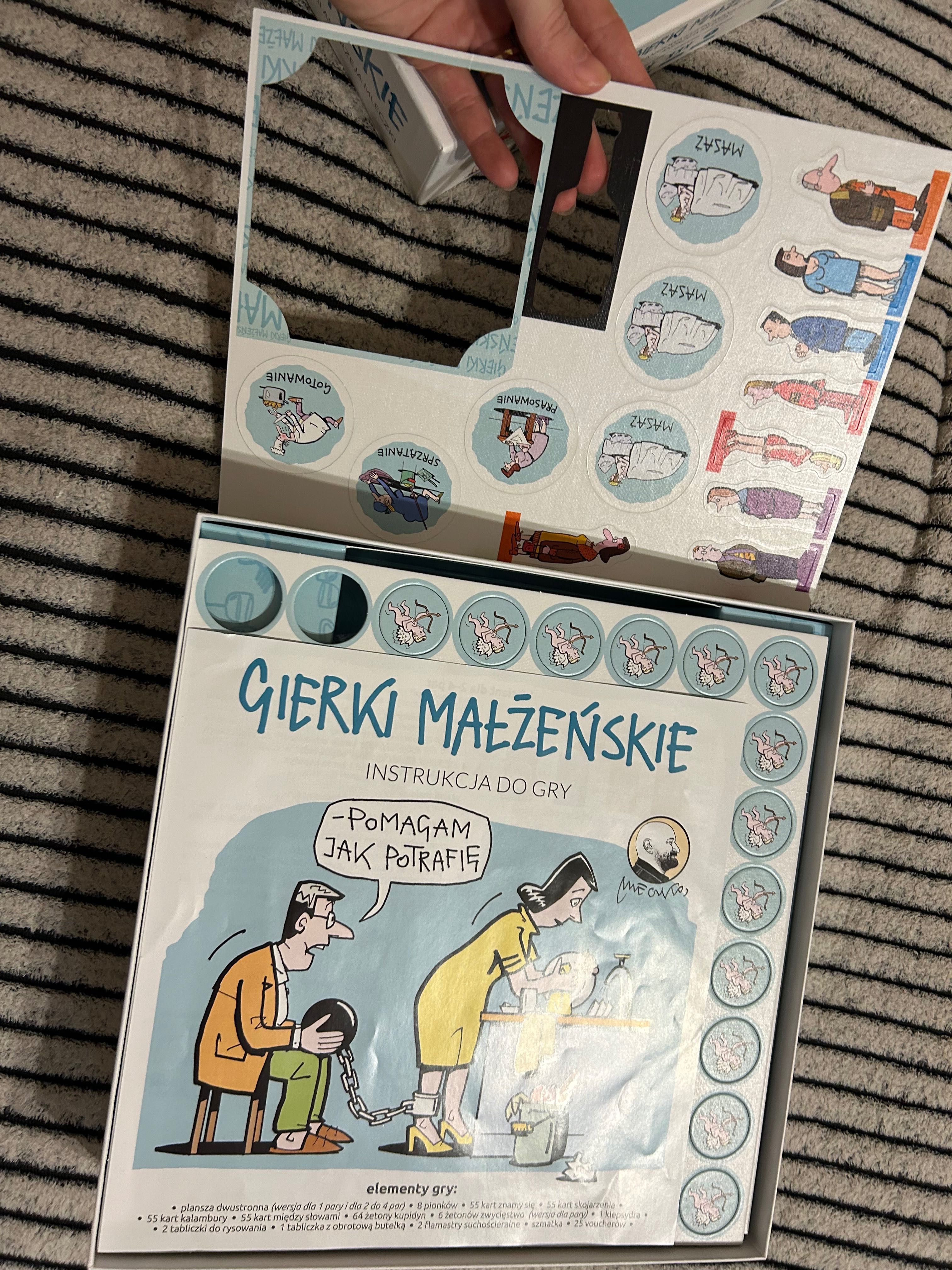 Gierki małżeńskie prawie nieużywane
