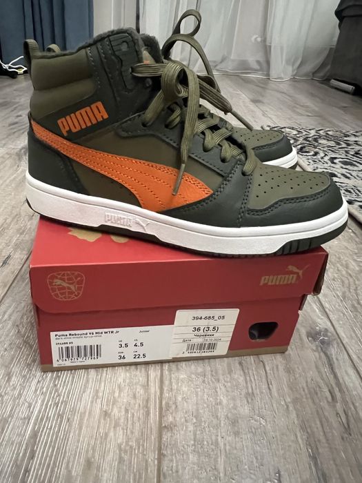 Хайтопи черевики високі кросівки Puma