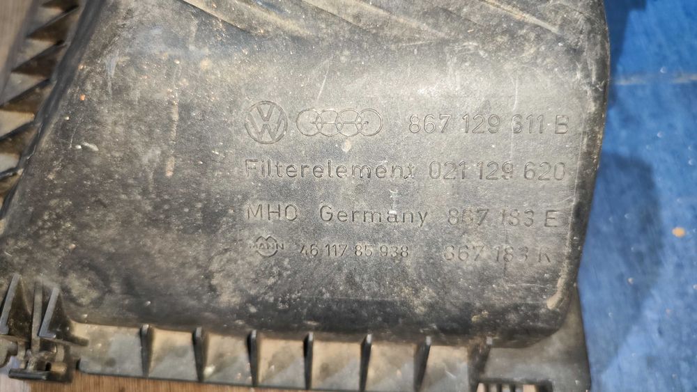 Caixa de filtro e Medidor de massa de ar-  VW POLO Coupé (86C, 80)