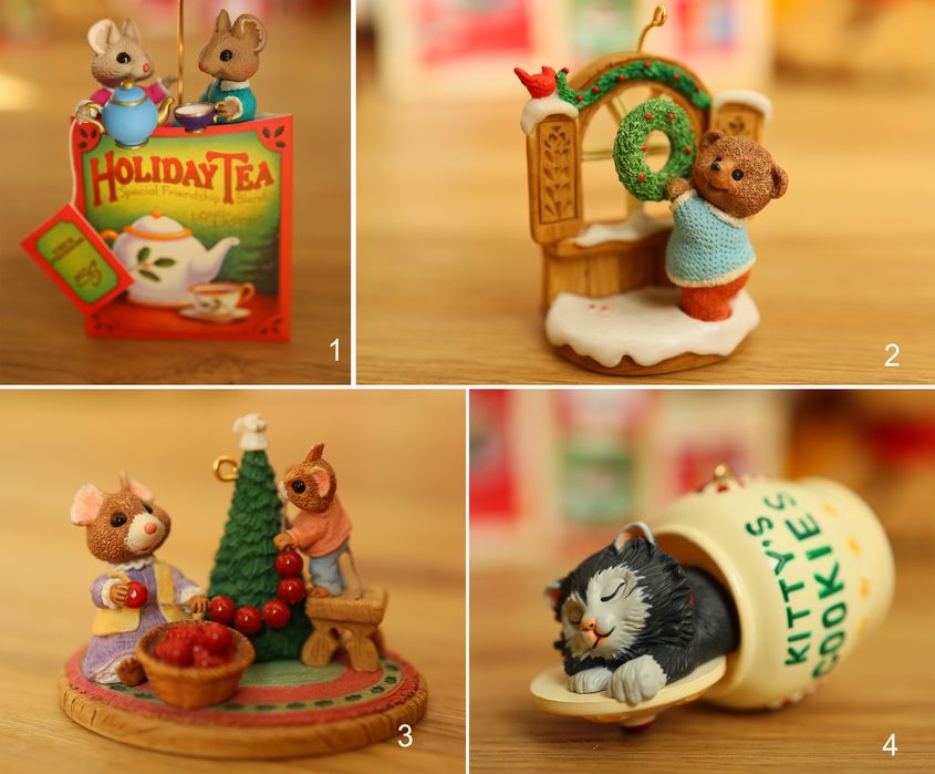 Іграшки на ялинку / Hallmark / різдвяні іграшки