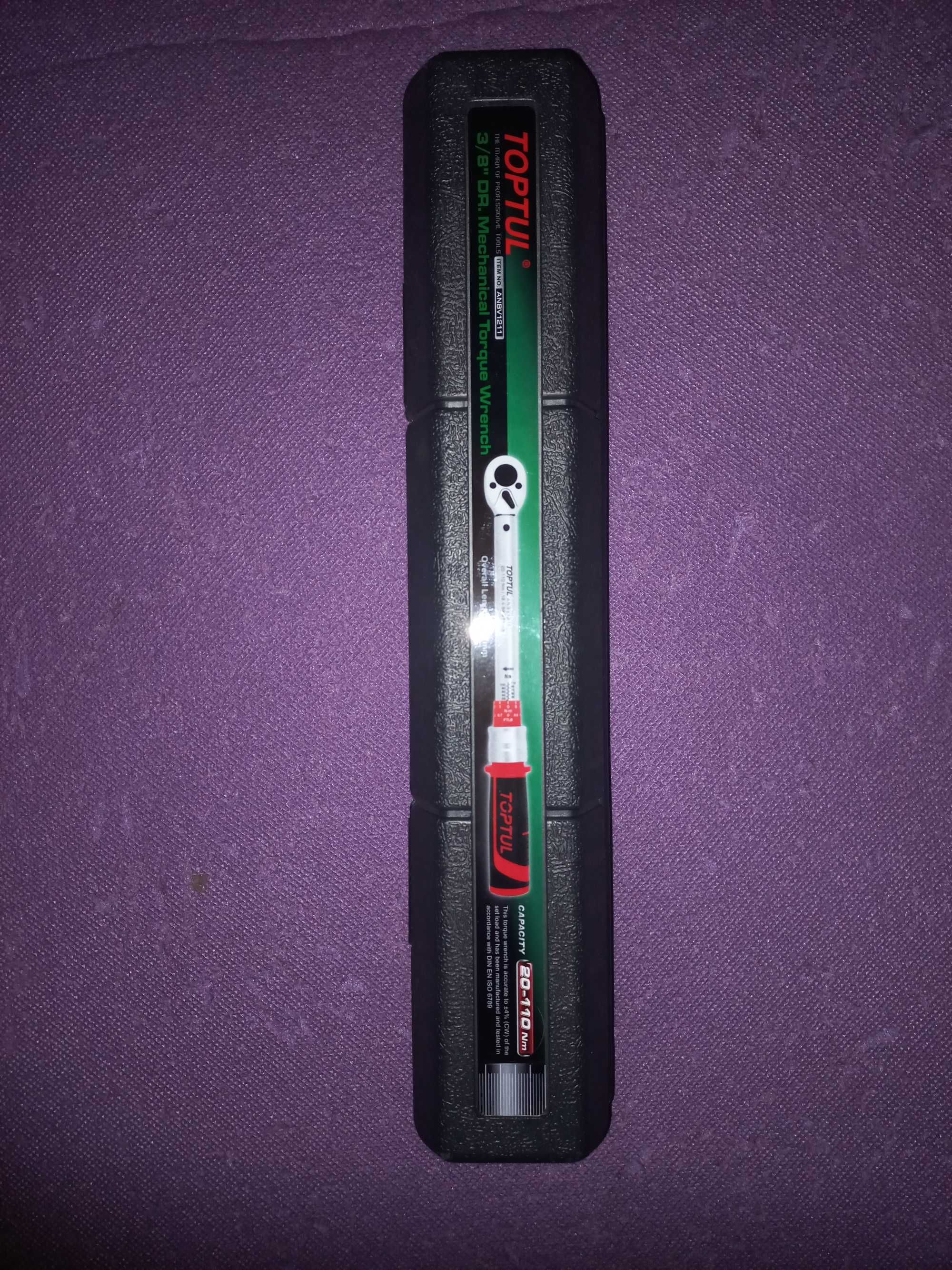 Ключ динамометрический 3/8" 20-110Nm TOPTUL ANBV1211