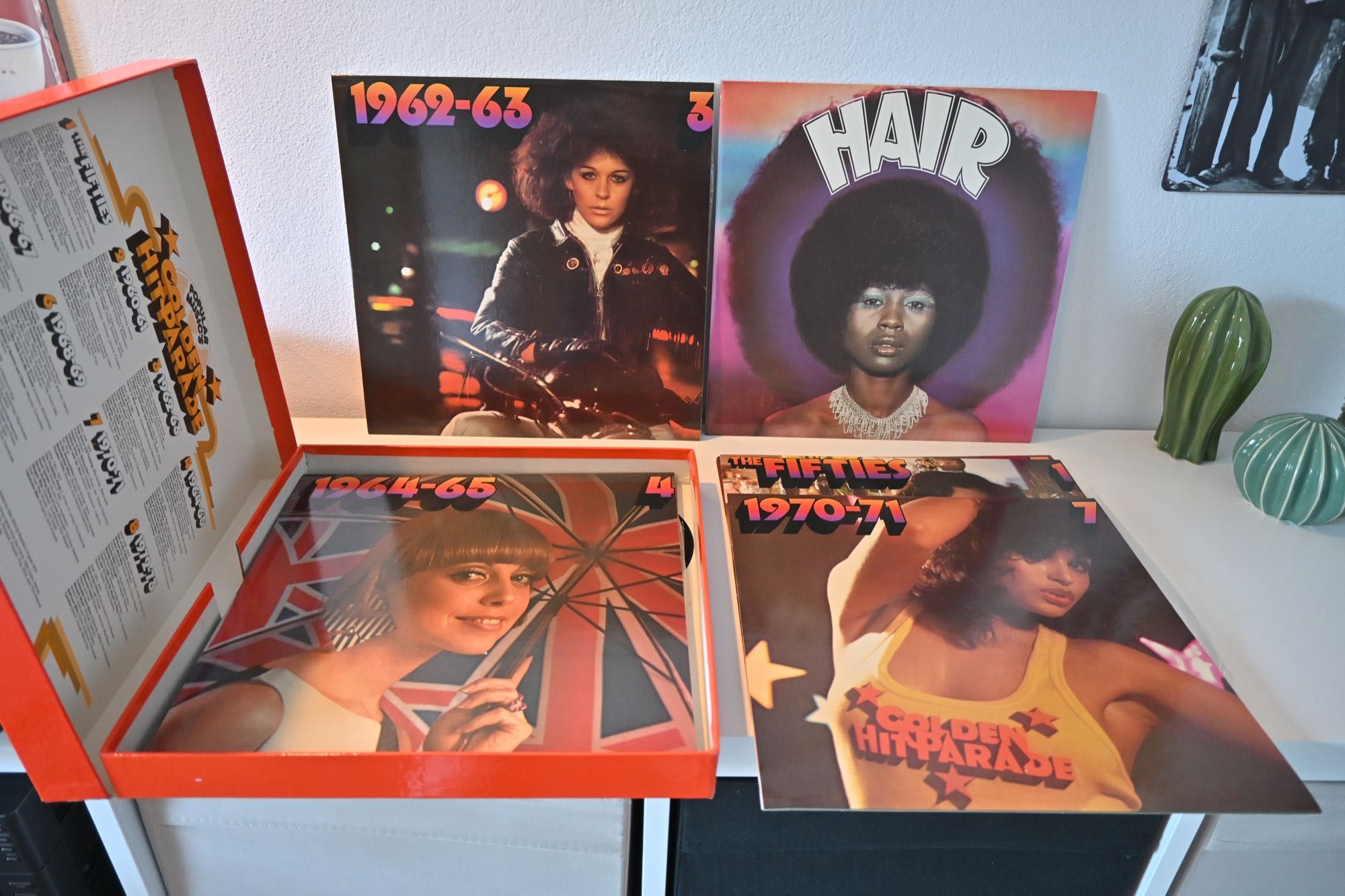 LP ´s Vinil conjunto de 8 discos anos 60-70