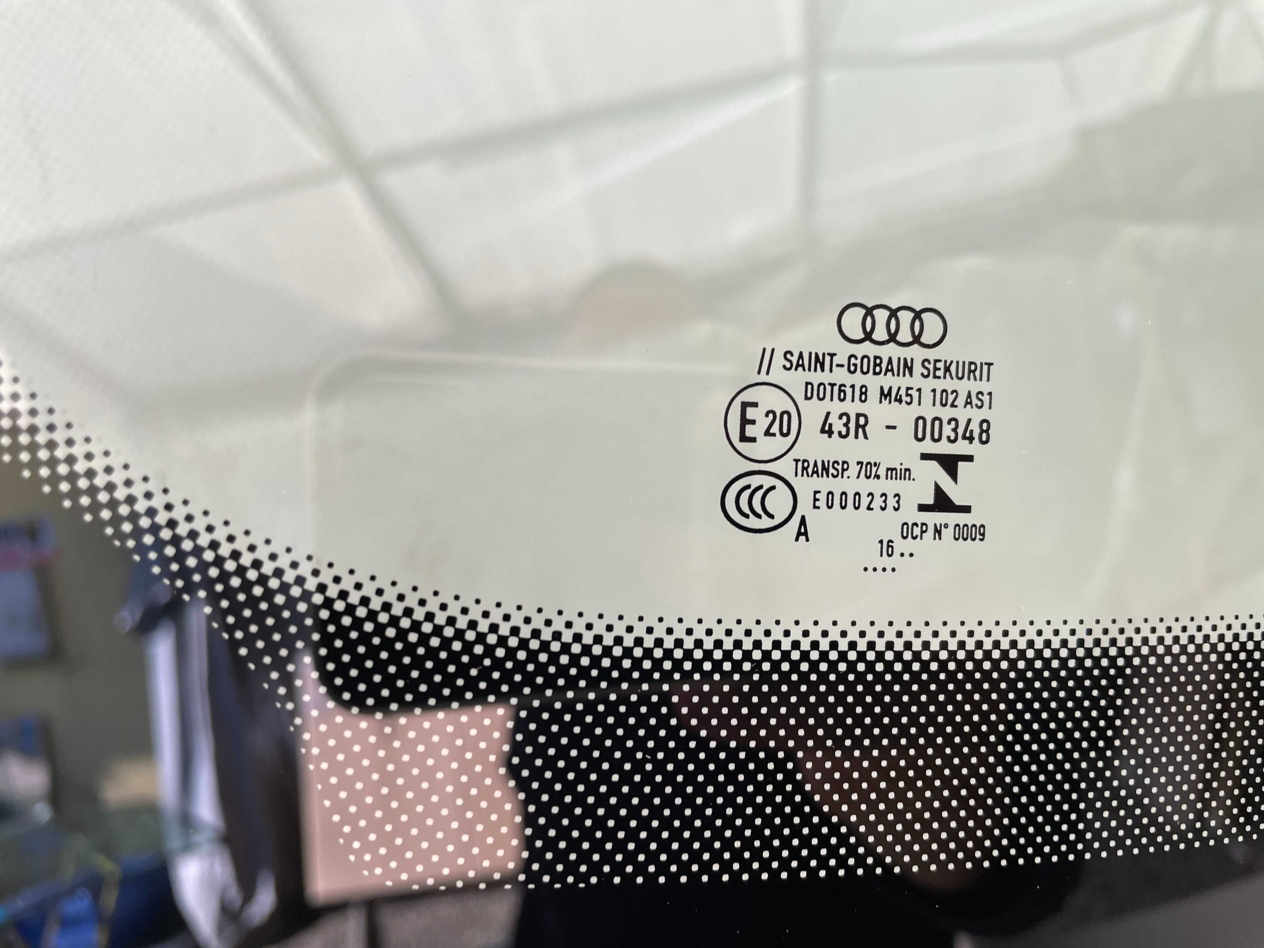 Szyba przednia czołowa Audi A4 B9 Sensor Akustyk 2015- Wysyłam