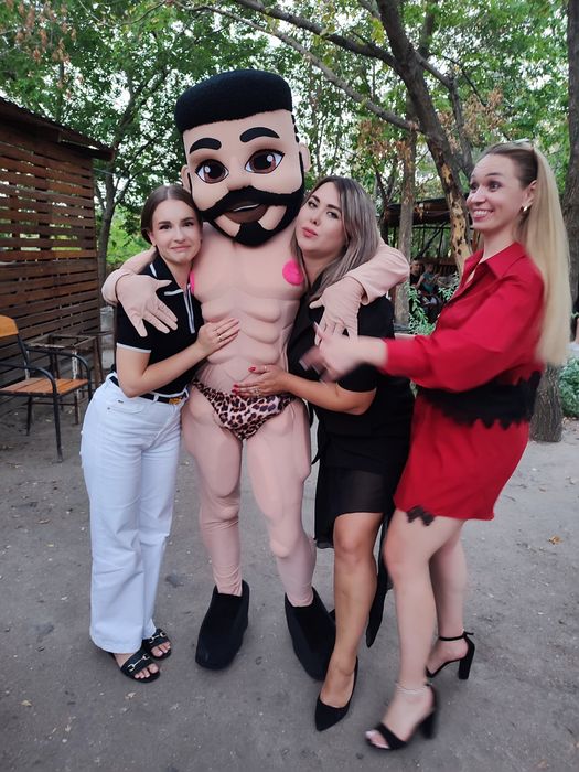 Стриптизер шуточний Поліцейський  ростова кукла