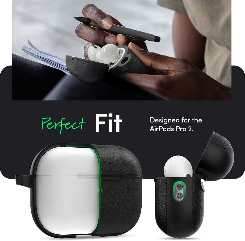 Кожаный чехол Spigen CYRILL Kajuk Чехол для AirPods Pro 2