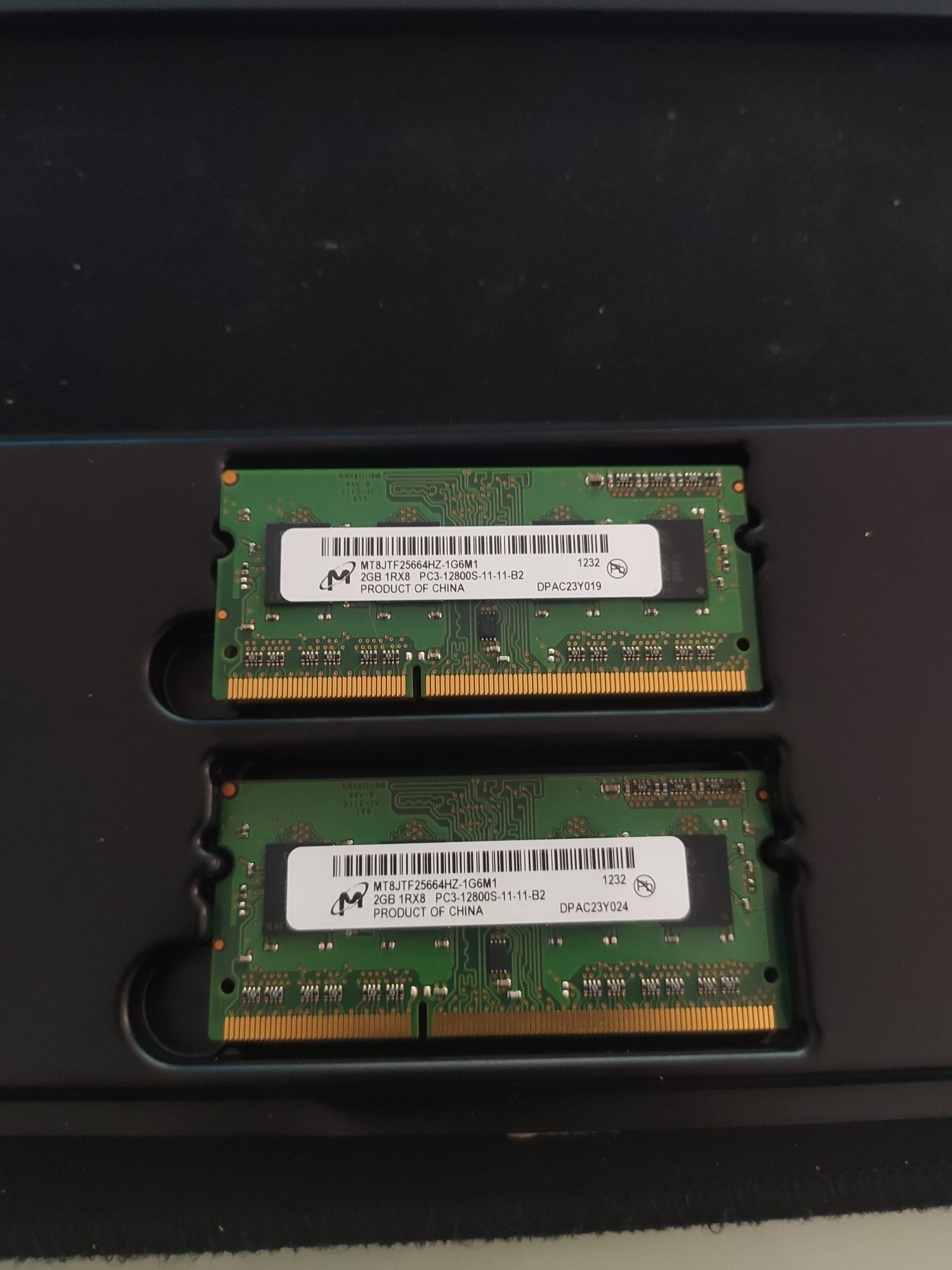 Memórias RAM para mac original 2x2G 1rx8