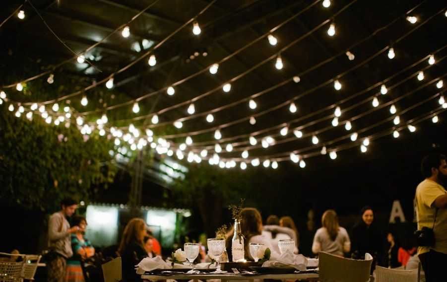 Iluminação de Arraial/ Gambiarra - Eventos, Restaurantes, Jardins ...