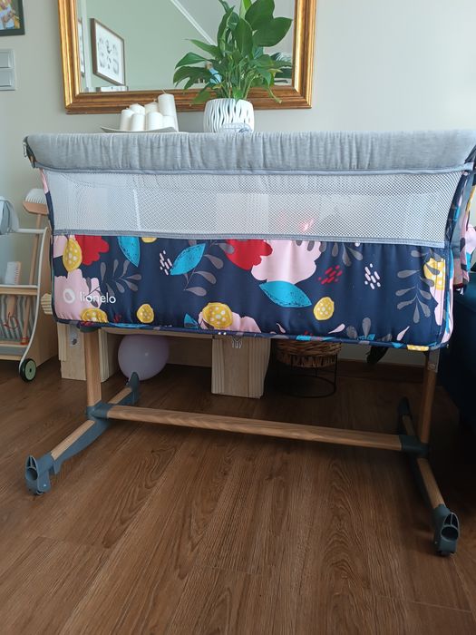 Lionelo Leonie Łóżeczko Dostawne Turystyczne Blue Navy