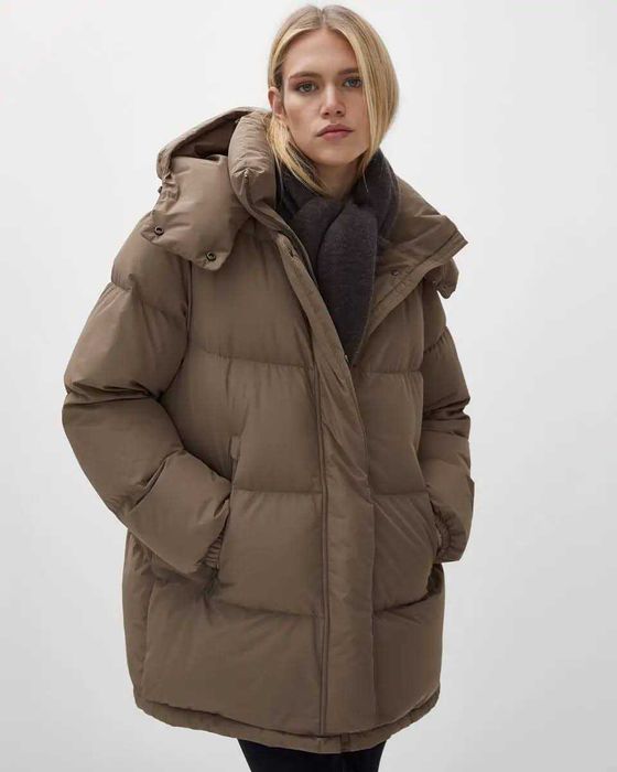 пуховик Massimo Dutti розм XS зі свіжих колекцій